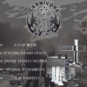 Carnivore Collective #12 Meat Mincer – 0.75hp