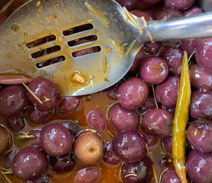 Marinated Black Olives